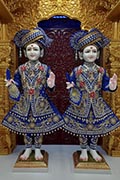 Parabrahma Bhagwan Shri Swaminarayan and Aksharbrahma Shri Gunatitanand Swami